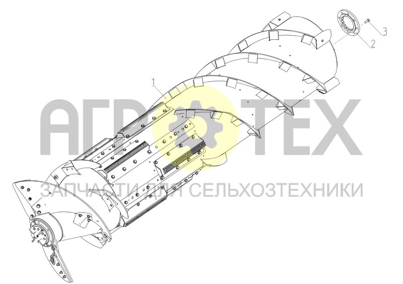 Чертеж Ротор (RT520.15.02.000Ф)